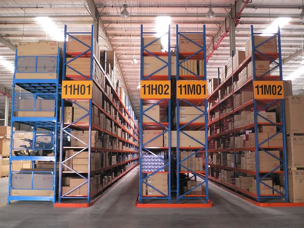 Warehouse Storage Very Narrow Aisle Pallet Racking（VNA Pallet Rack）